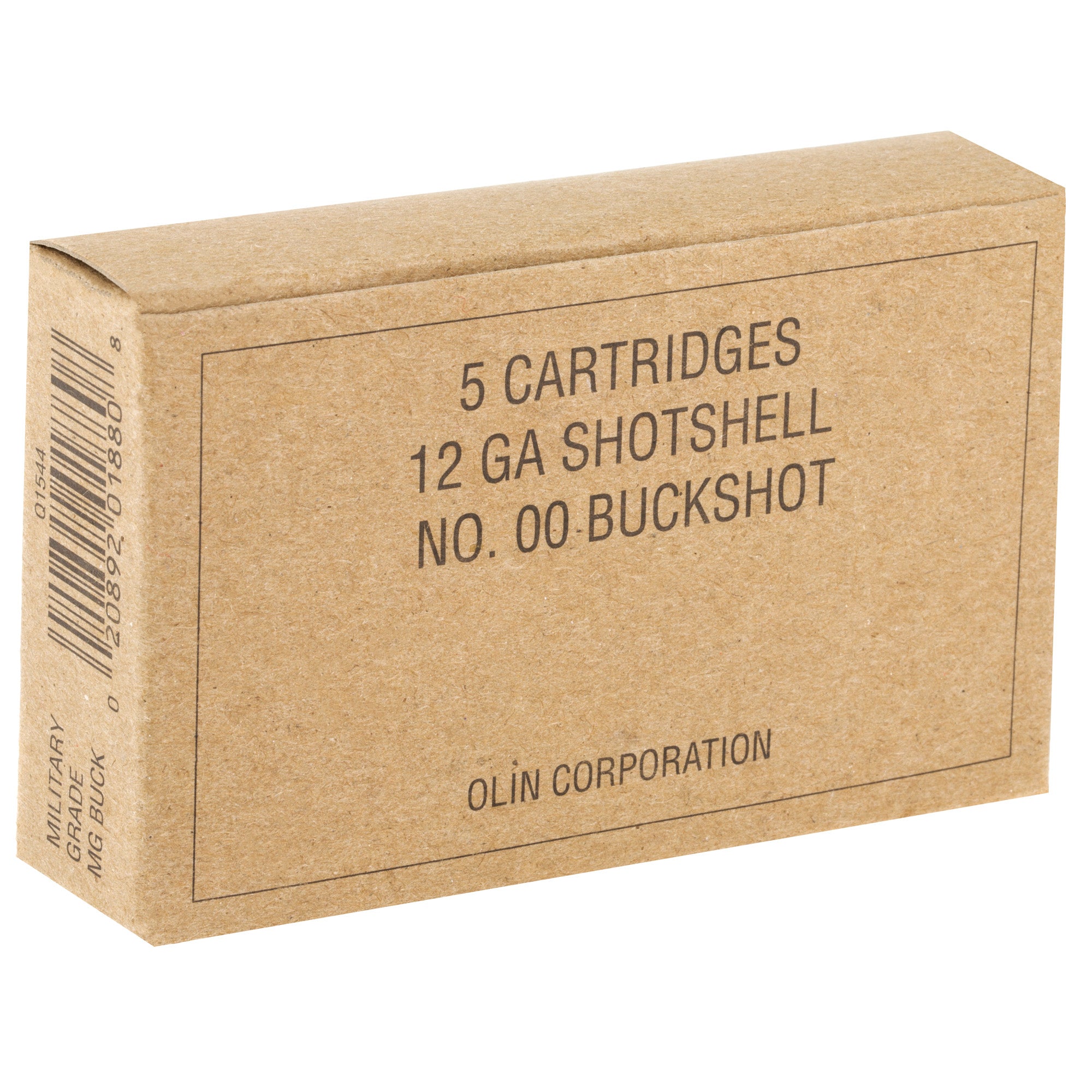 Winchester Ammunition Military Grade 12 Gauge 2.75-inch 00 Buckshot, 5 Rounds per Box, 250 Rounds per Case