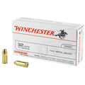 Winchester Ammunition USA 32 ACP 71 Grain Full Metal Jacket Ammunition - 50 Rounds per Box