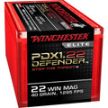 Winchester Ammunition PDX1 Defender .22 WMR 40 Grain Hollow Point Ammunition (50 Rounds per Box)