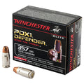Winchester Ammunition PDX1 Defender .357 Sig 125-Grain Hollow Point Ammo (20 Rounds per Box)