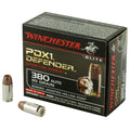 Winchester Ammunition PDX1 Defender .380 ACP 95-Grain Hollow Point - 20 Rounds