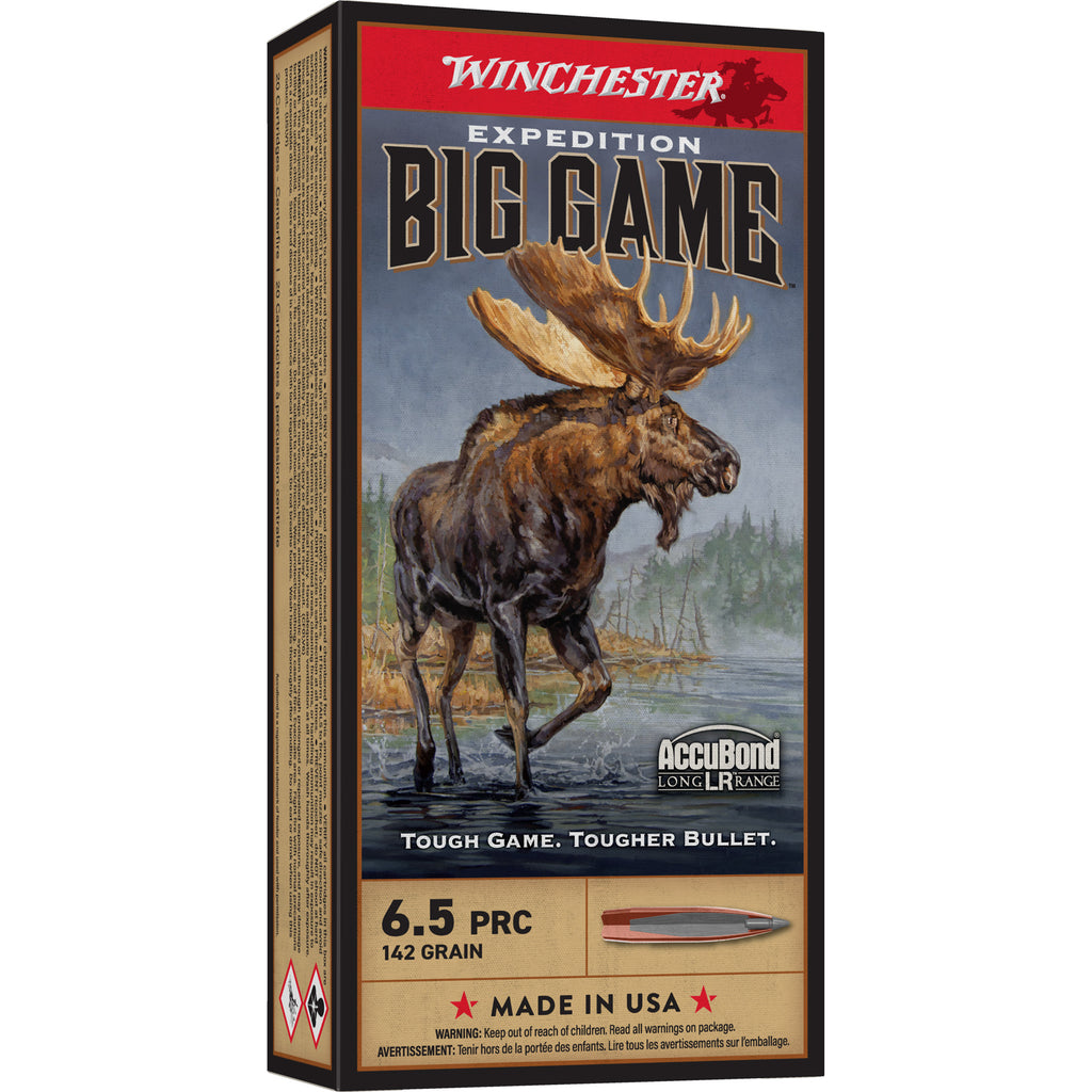 Winchester Ammunition 6.5 PRC Big Game Long Range AccuBond 142 Grain - 20 Rounds