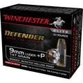 Winchester Ammunition Defender 9mm 147-Grain Hollow Point Ammunition (20 Rounds per Box)
