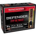 Winchester Ammunition Defender 20 Gauge 2-3/4" Buckshot, 3 Buck, 10 Rounds per Box