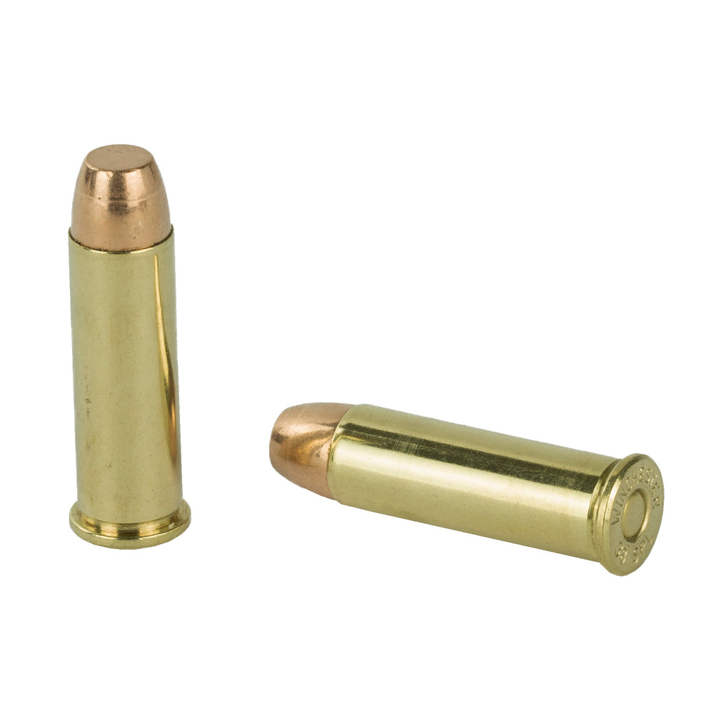 Winchester Ammunition Service Grade 38 Special 130-Grain Full Metal Jacket Ammunition (50/Box, 500/Case)
