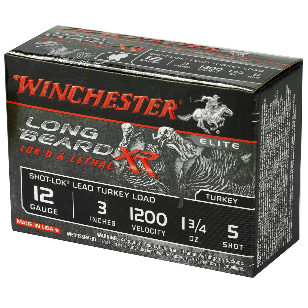 Winchester Longbeard XR 12 Gauge #5 Shotshells – Long-Range Turkey Hunting Ammunition
