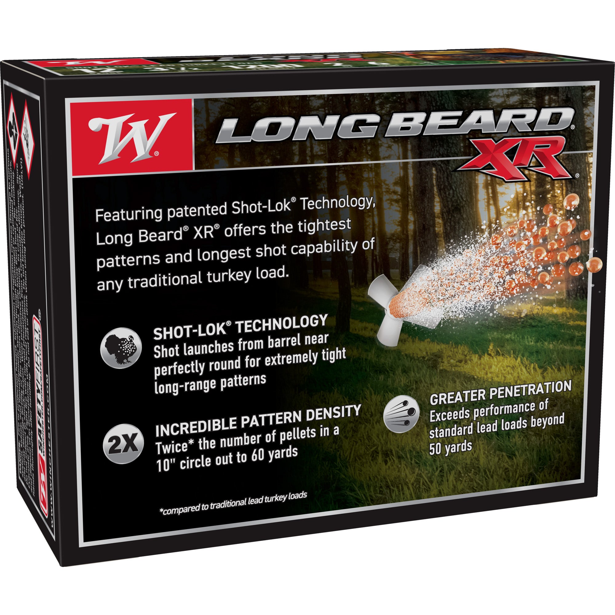 Winchester Ammunition Longbeard XR 12 Gauge 3.5-Inch Shotshells, #5 Shot, 2 oz, 10 Rounds per Box