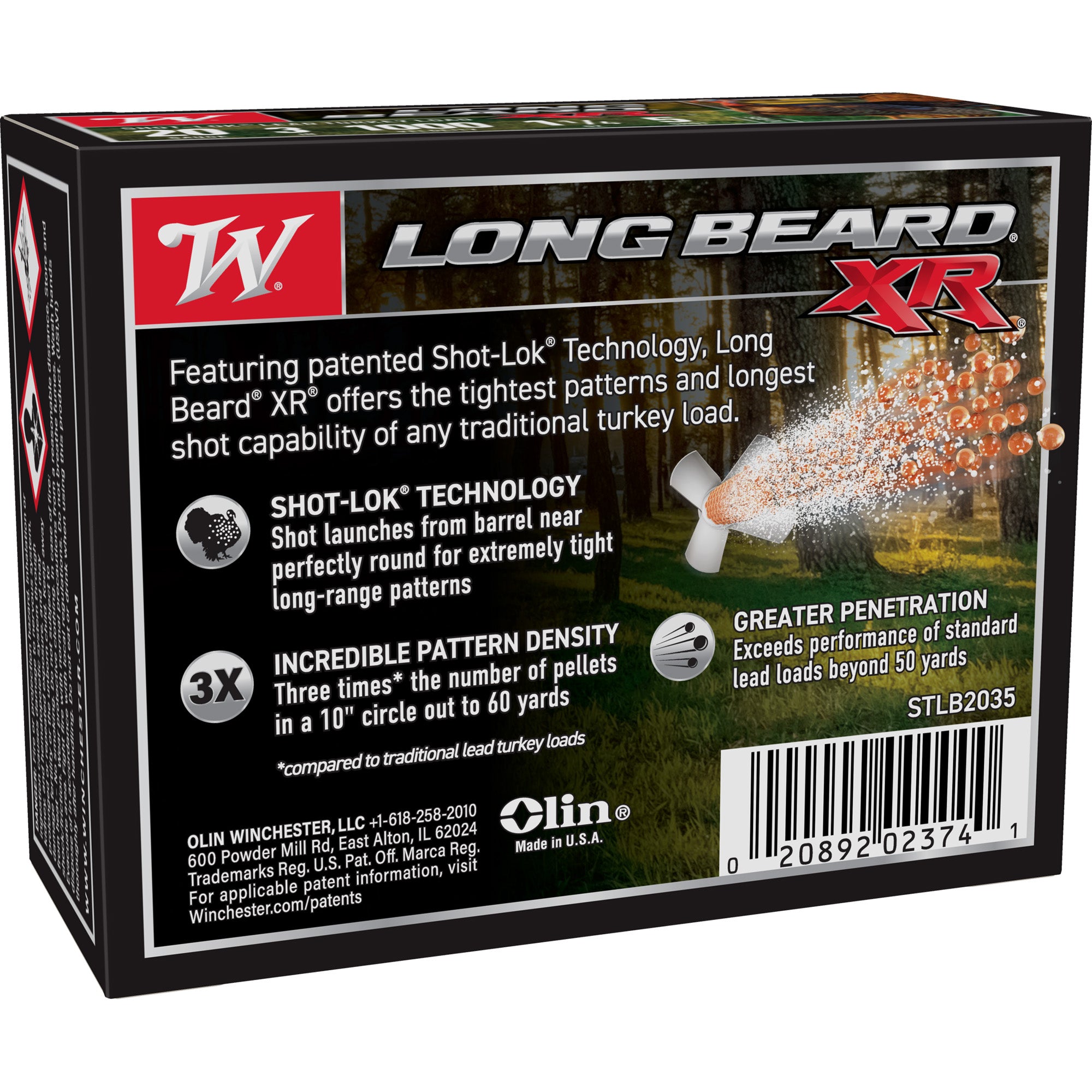 Winchester Ammunition Long Beard XR 20 Gauge Shotshell - 1 1/4 oz #5, 10 Rounds per Box