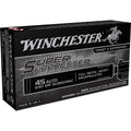 Winchester Ammunition Super Suppressed 45 ACP 230-Grain Full Metal Jacket (50 Rounds per Box)