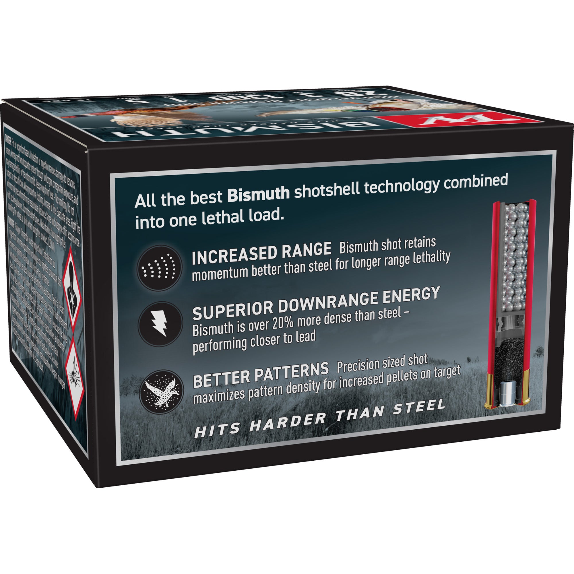 Winchester Ammunition Bismuth 28 Gauge Shotshells - 1 oz #5 Shot, Pack of 15