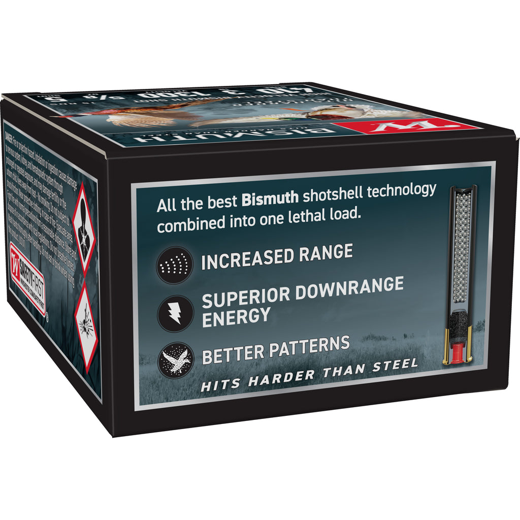 Winchester Ammunition Bismuth Shotshell 410 Bore 3-Inch, #5 Shot, 9/16 Oz – 15 Rounds per Box