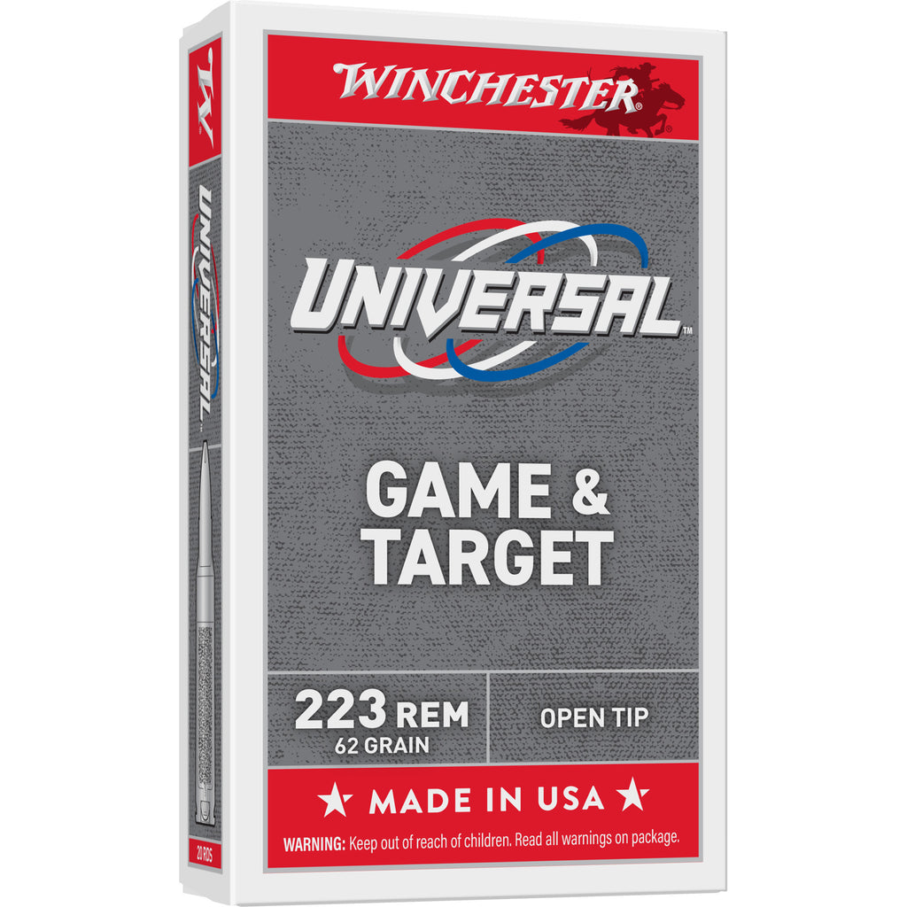 Winchester Ammunition White Box .223 Remington 62-Grain Hollow Point Ammunition, 20 Rounds
