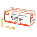 Winchester Ammunition USA 22-250 Remington Varmint 45-Grain Hollow Point - 40 Rounds per Box