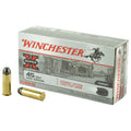 Winchester Ammunition USA45CB 45 Colt 250-Grain Lead Flat Nose Cartridge, 50 Rounds per Box