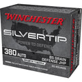 Winchester Ammunition Silvertip Hollow Point 380 ACP 85-Grain - 20 Rounds per Box