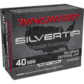 Winchester Ammunition Silvertip 40 S&W 155-Grain Hollow Point Ammunition, 20 Rounds Per Box