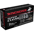 Winchester Ammunition Super Clean 9mm 90 Grain Full Metal Jacket Ammunition (50 Rounds per Box, 500 per Case)