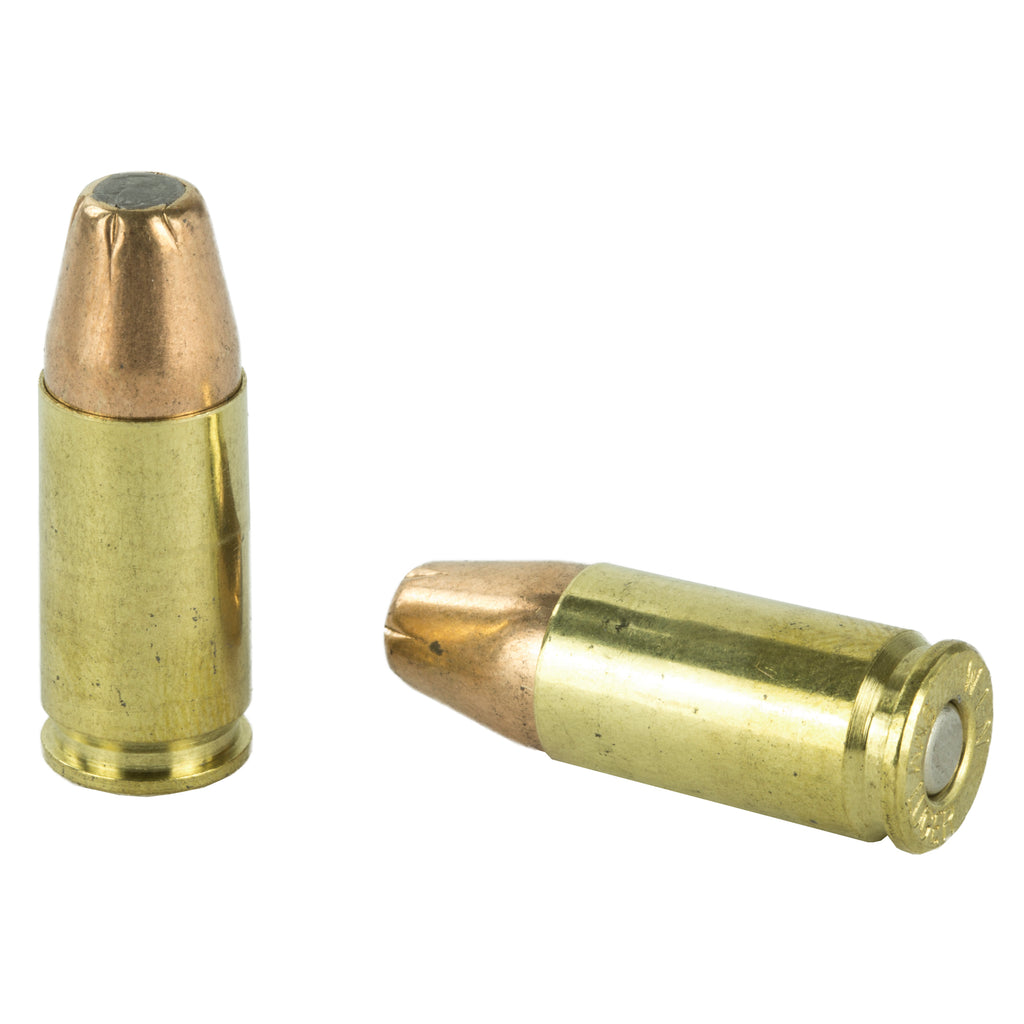 Winchester Ammunition Power Point 147 Grain 9mm Brass Enclosed Base Cartridges - 50 Rounds per Box