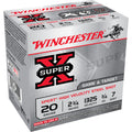 Winchester Ammunition Xpert Target 20 Gauge 2.75-inch Steel Shot, #7, 3/4 oz, 25 Rounds