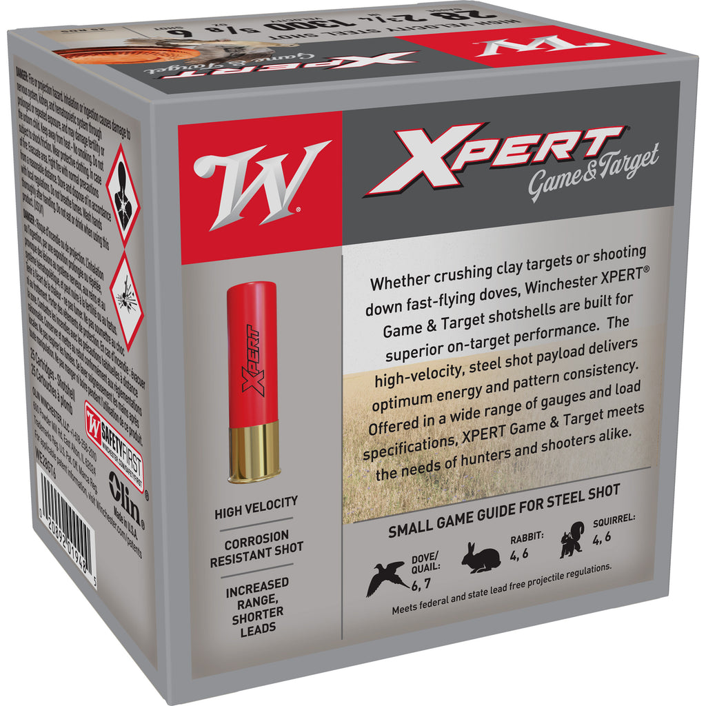 Winchester Ammunition Xpert Steel 28 Gauge #6 Shotshells (25 Rounds)
