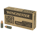 Winchester Ammunition USA Forged 9mm 115-Grain Full Metal Jacket Steel Case Ammunition - 50 Rounds per Box