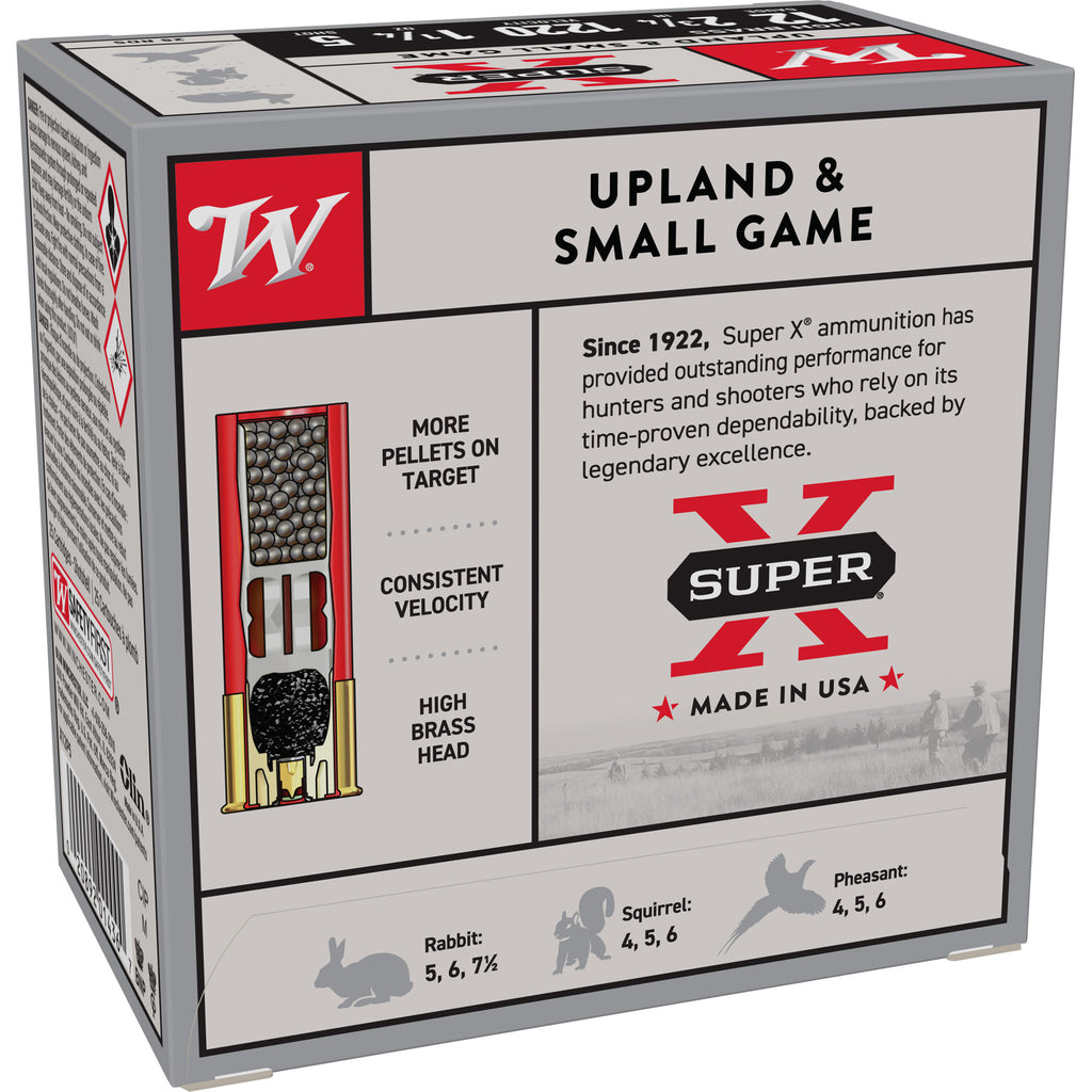 Winchester Ammunition Power Point 12 Gauge #5 Shot – 1 1/4 oz Lead Shotshells