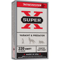 Winchester Ammunition Power Point 220 Swift 50-Grain Pointed Soft Point Ammunition - 20 Rounds per Box