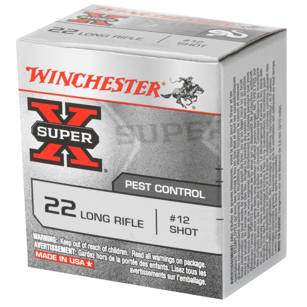 Winchester Ammunition Power Point 22 LR #12 Shot - 50 Rounds Per Box