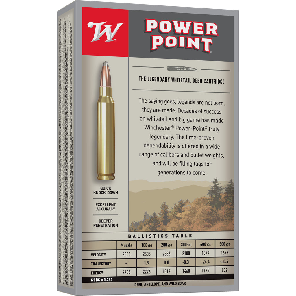 Winchester Ammunition Power Point .270 Winchester 150-Grain Rifle Ammunition (20 Rounds per Box)