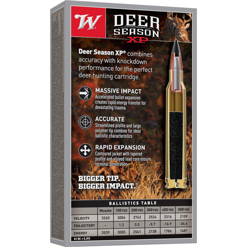 Winchester Ammunition Deer Season XP 300 Winchester Magnum 150 Grain Polymer Tip Cartridge - 20 Rounds