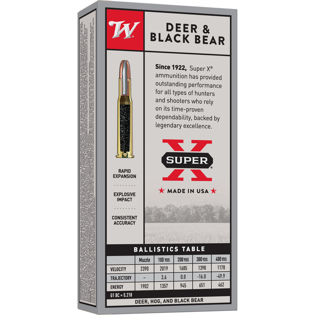 Winchester Ammunition Power Point .30-30 Winchester 150 Grain Hollow Point - 20 Rounds per Box