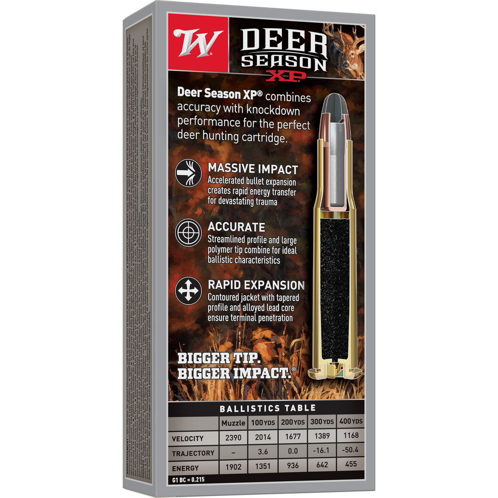 Winchester Ammunition Deer Season XP 30-30 Winchester 150-Grain Ballistic Tip Ammunition (20 Rounds per Box)