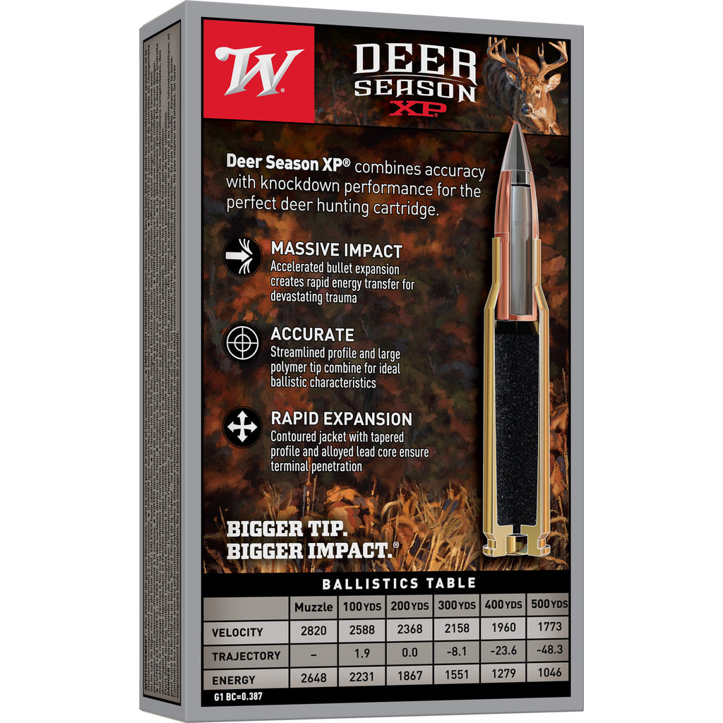 Winchester Ammunition Deer Season XP .308 Winchester 150 Grain Polymer Tip Ammunition (20 Rounds per Box)