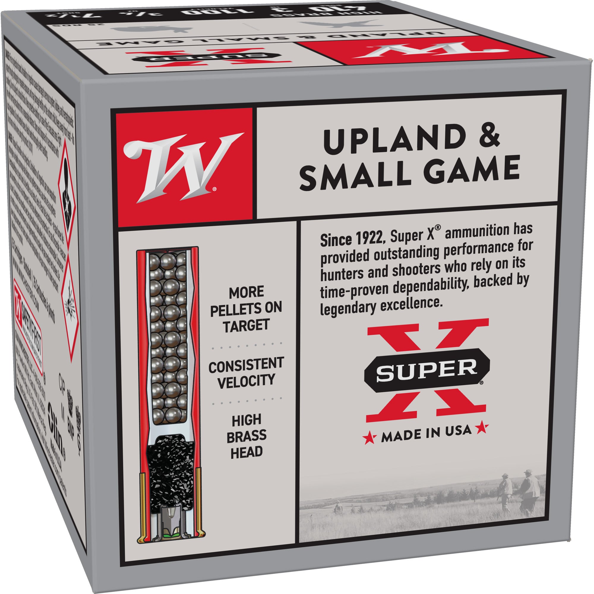 Winchester Ammunition Power Point Shotshell 410 Bore 3/4 oz #7.5 (25/250)