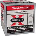Winchester Ammunition Super-X Power Point Shotshell 410 Bore 2.5 inch, 1.5 oz, #7.5 shot, 25 rounds per box