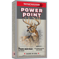 Winchester Ammunition Power Point 7mm Remington Magnum 150-Grain Hunting & Target Ammo, 20 Rounds per Box