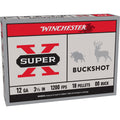 Winchester Ammunition Power Point 12 Gauge 3.5-inch 00 Buckshot Shotshells, 5 Rounds per Box