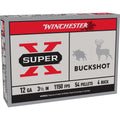 Winchester Ammunition Super-X Power Point 12 Gauge 3.5-Inch 4 Buckshot (Case of 250)