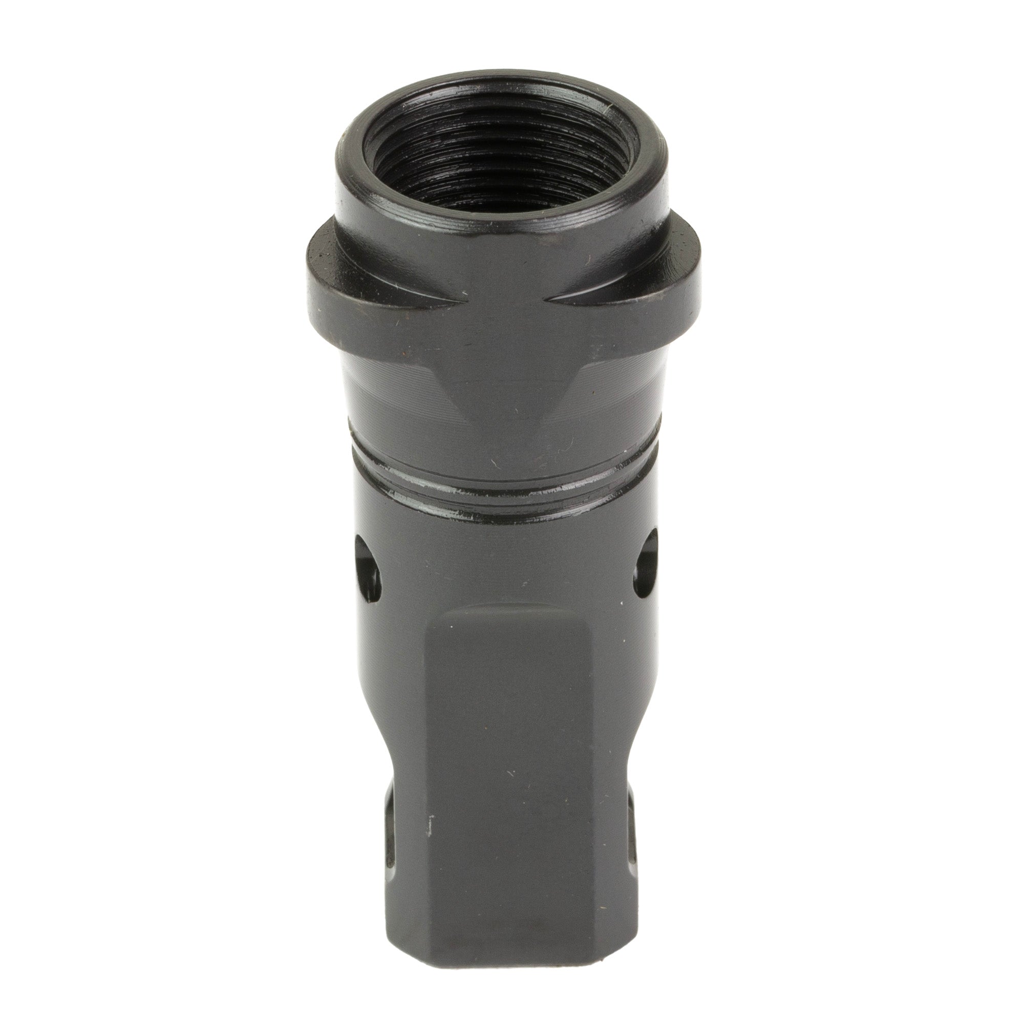 Breek Arms Echo Single-Port Breek-Lok 3QD 30 Caliber Muzzle Brake - Black