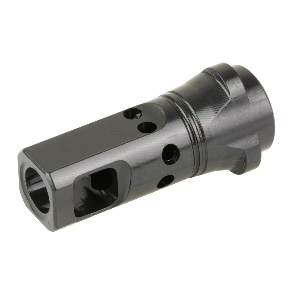 Breek Arms Echo Single-Port Breek-Lok 3QD 30 Caliber Muzzle Brake - Black