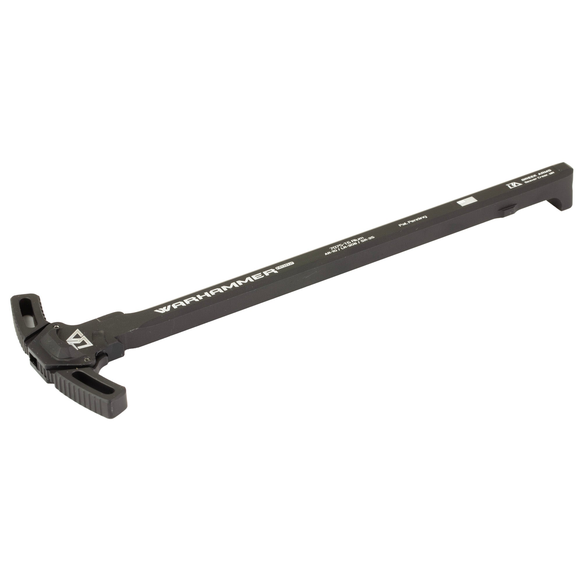 Breek Arms Warhammer Model BRK530 AR-10 / LR-308 Ambidextrous Charging Handle in Black