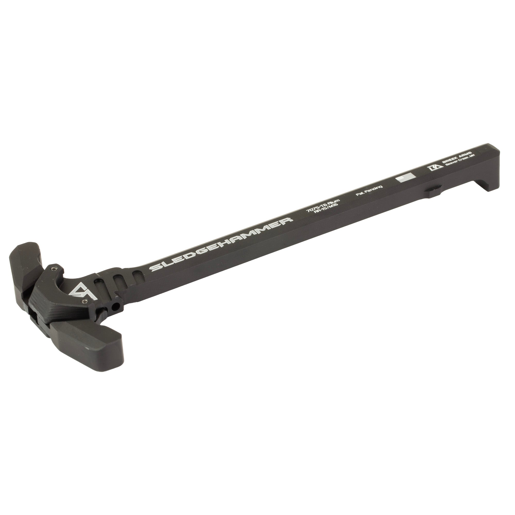 Breek Arms Sledgehammer AR-15 Charging Handle – Black, Model: Sledgehammer