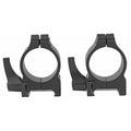 Warne Maxima QD 1 Low Matte Rifle Scope Rings – Quick-Detach Design for Zero Retention