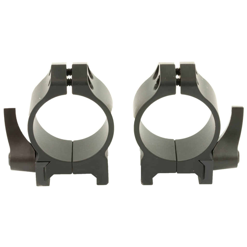 Warne Maxima QD 30mm Low Matte Scope Rings with Leverage System