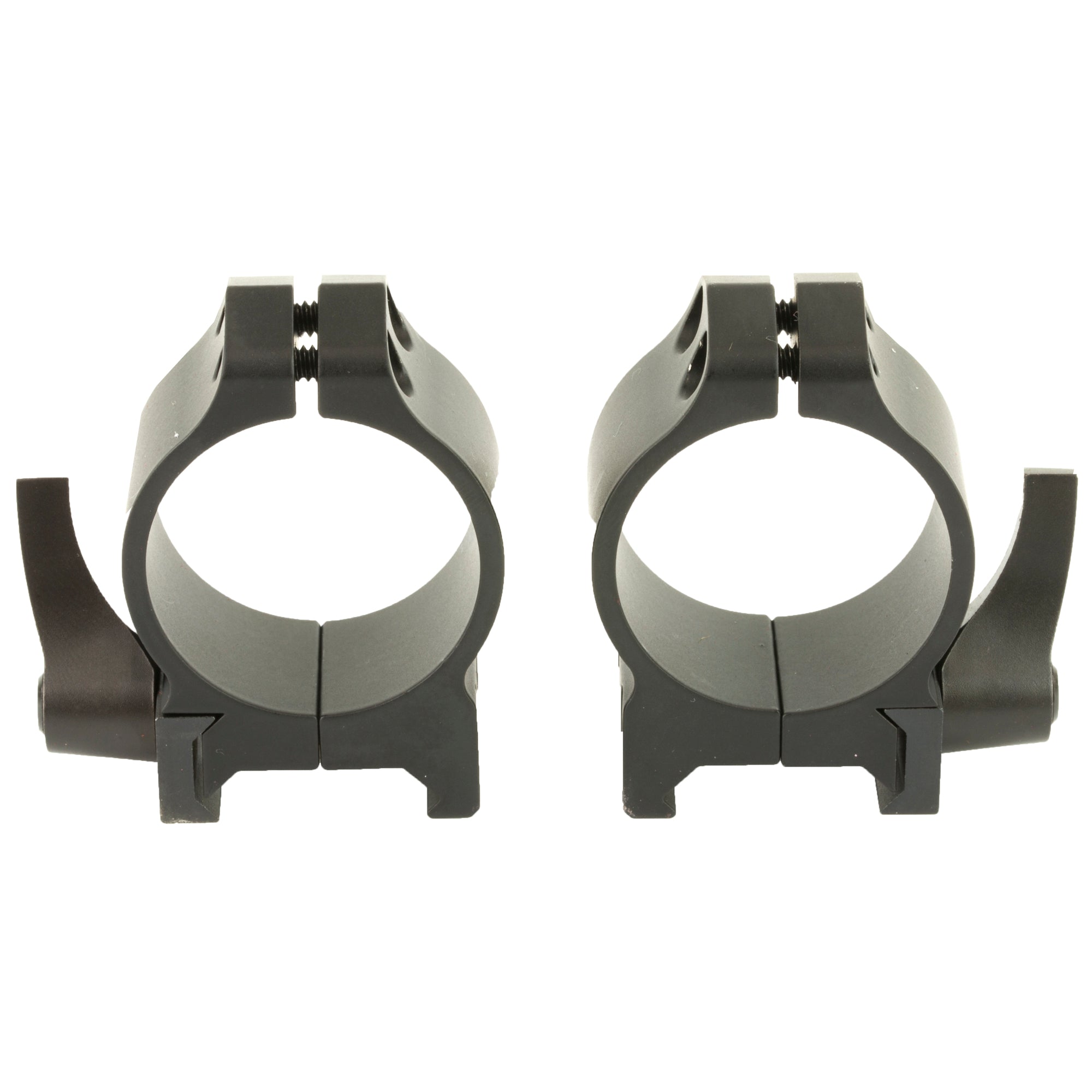 Warne Maxima QD 30mm Low Matte Scope Rings with Leverage System