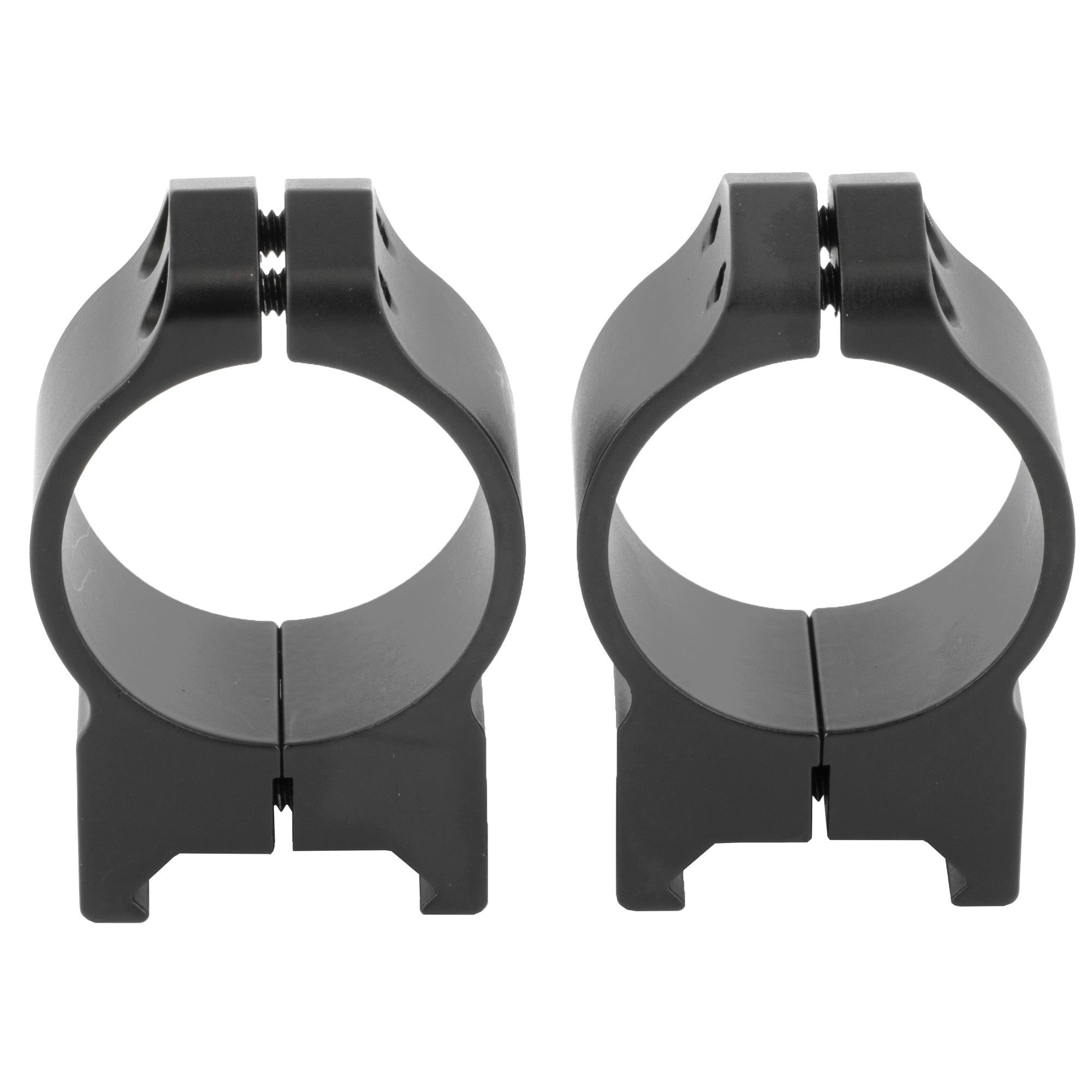 Warne Maxima 30mm Medium Matte Fixed Ring Set for Weaver-Style Bases