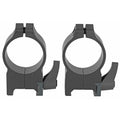 Warne Maxima QD 30mm High Matte Scope Rings with Quick Detach Lever System