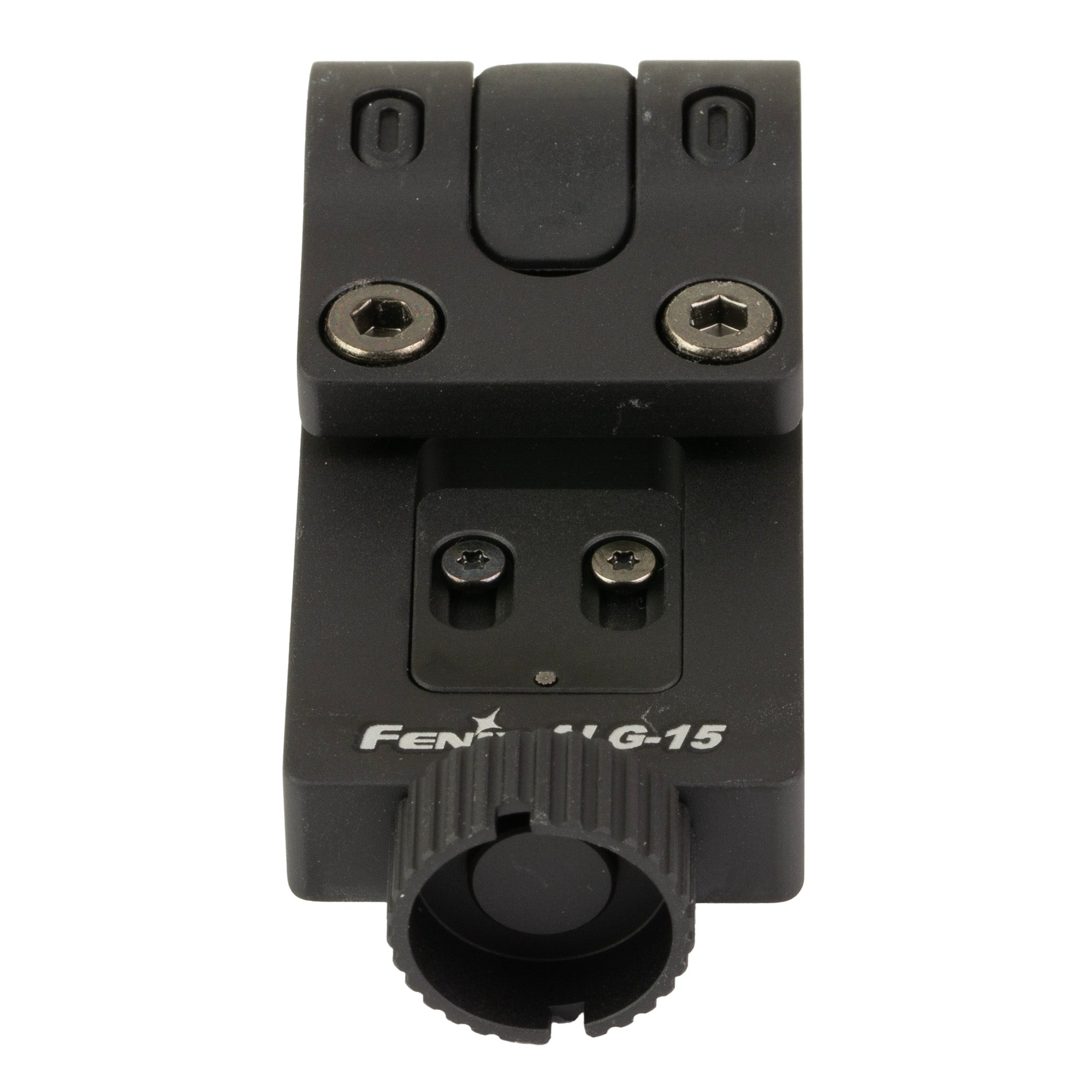 Fenix ALG-15 Picatinny Rail Mount for Flashlights - Durable Aluminum Black