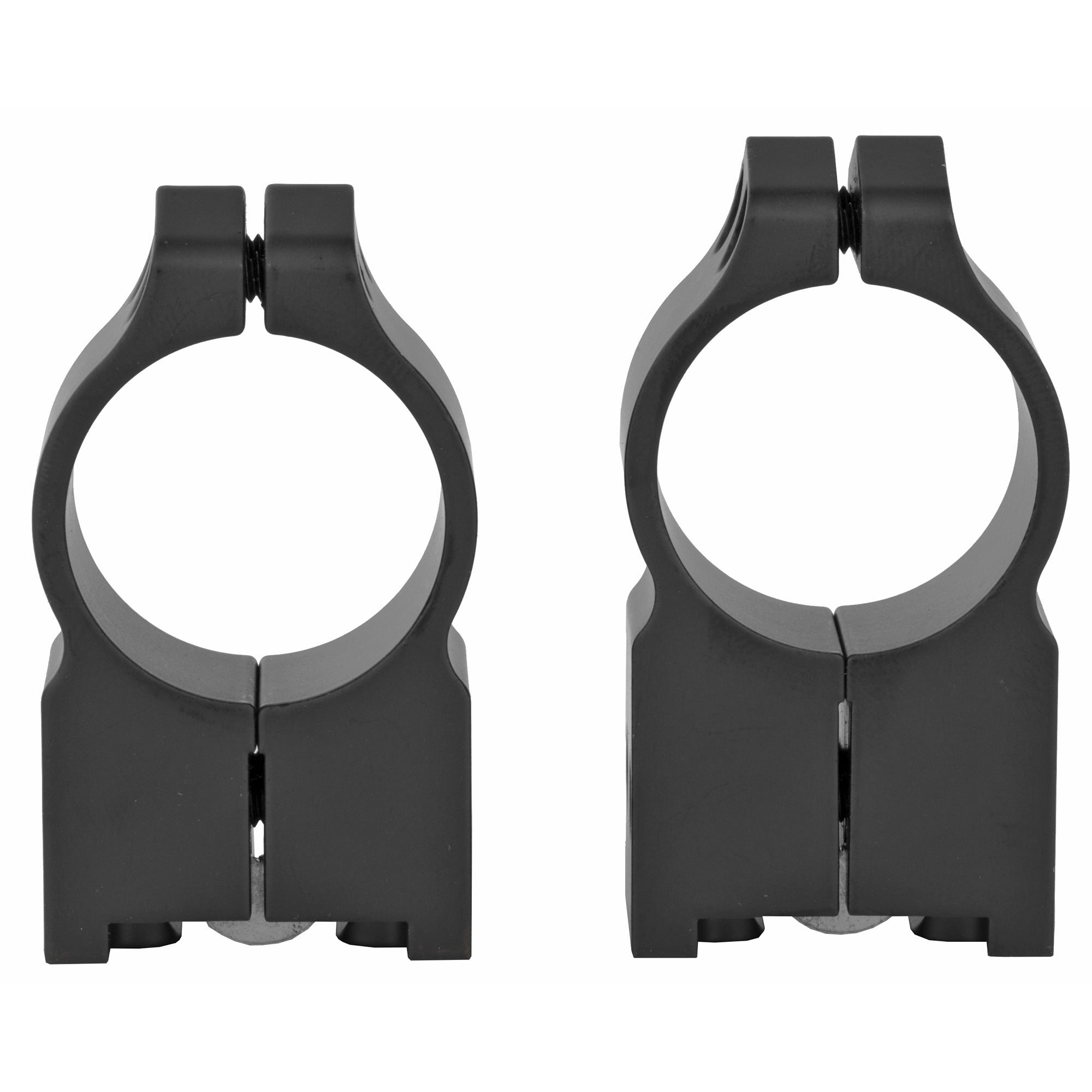 Warne Ruger M77 1 High Matte Rings - Precise Fit for Ruger Firearms
