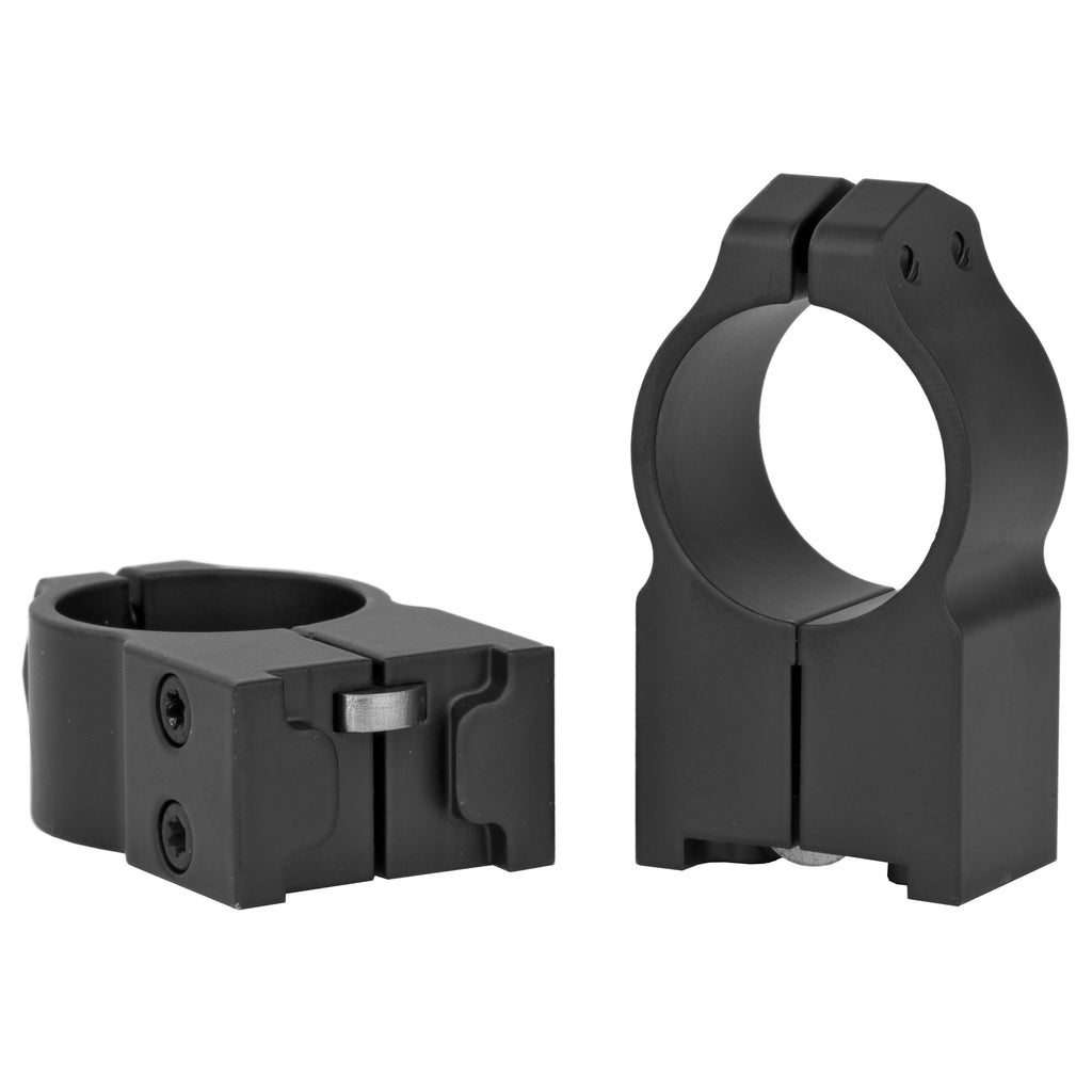 Warne Ruger M77 1 High Matte Rings - Precise Fit for Ruger Firearms